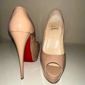 Christian Louboutin heels size 38 EU